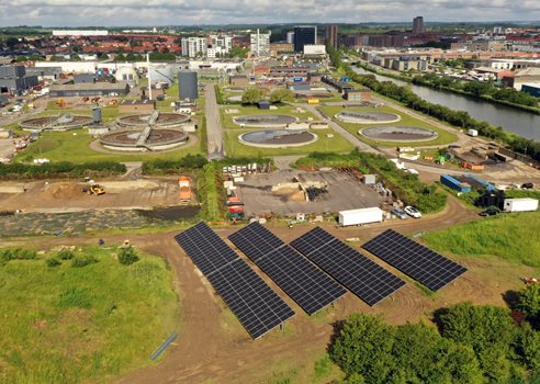 2024 06 20 Dronefoto 2 Horsens Centralrenseanlæg Maj 2024 Samn