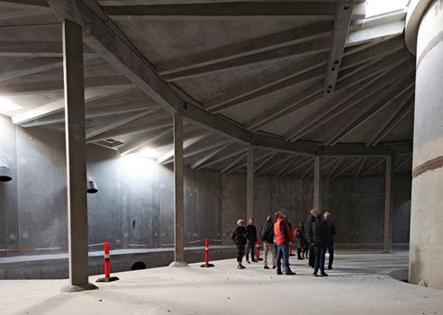 2024 09 25 Gæster Besøger Regnvandstank Hos Vejle Spildevand Vejle Spildevand