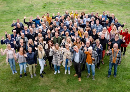 Gruppefoto Af Medarbejderne I KLAR 2025 30 09