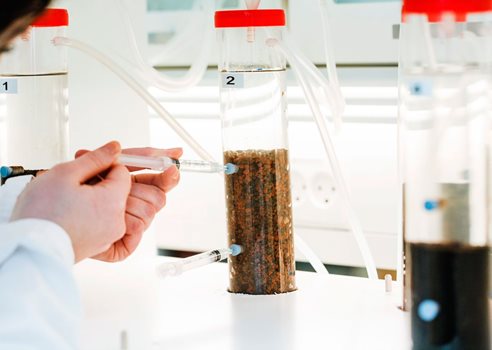 Filtermateriale Forsøg