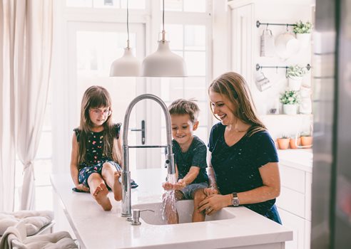 Familie Bruger Vand COLOURBOX