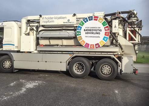 Vandcenter Syd, Spulerbil